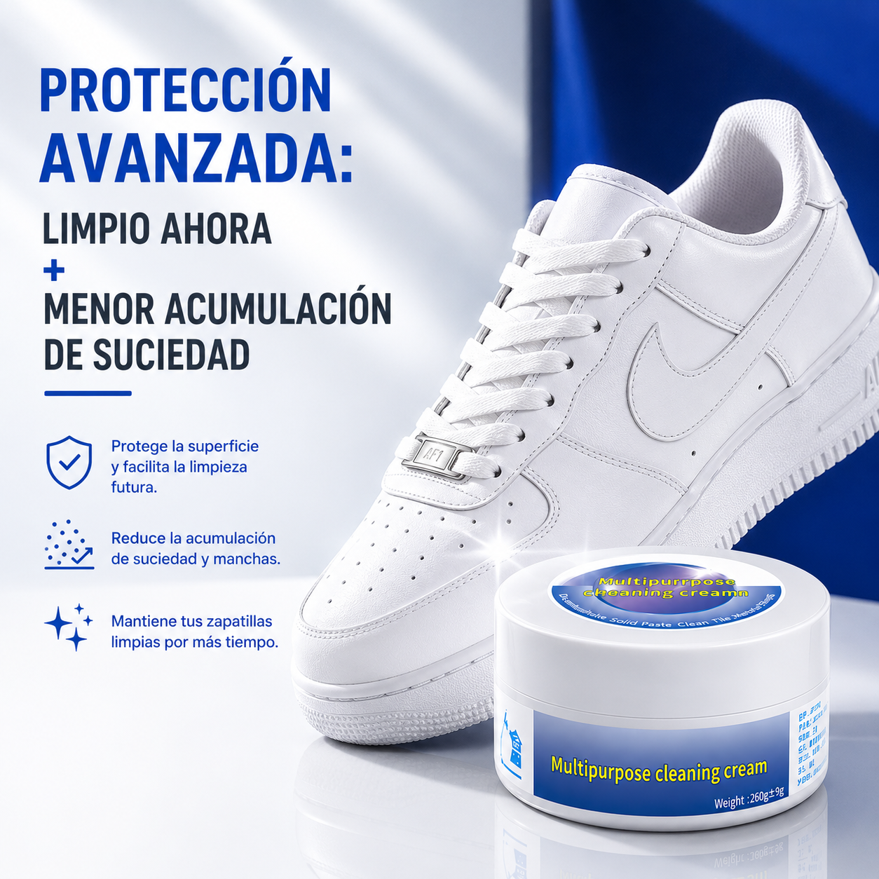 NOVAC: Crema de limpieza para zapatillas