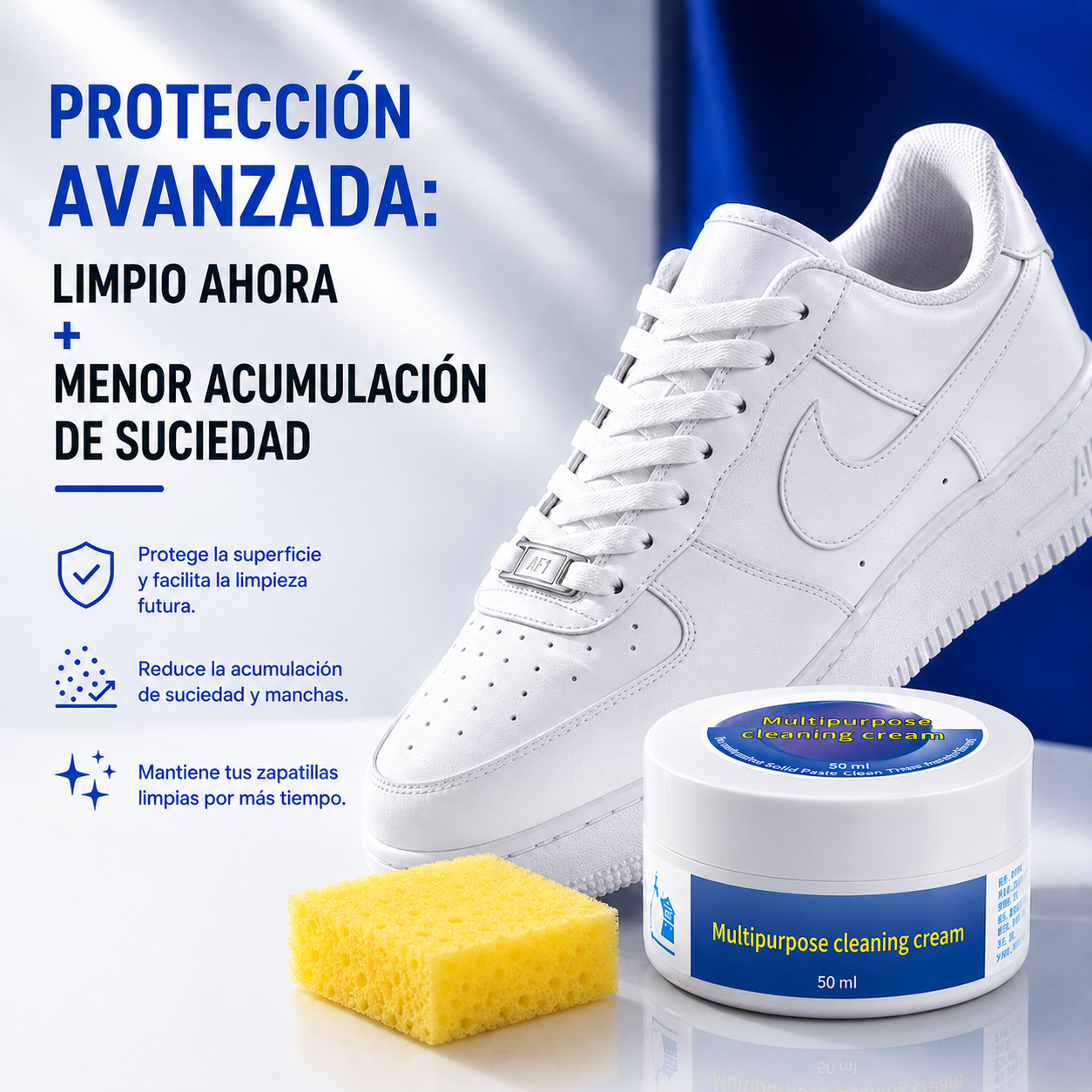 NOVAC: Crema de limpieza para zapatillas